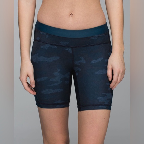 lululemon athletica Pants - Lululemon Clip In Bike Short - Heathered Textured Lotus